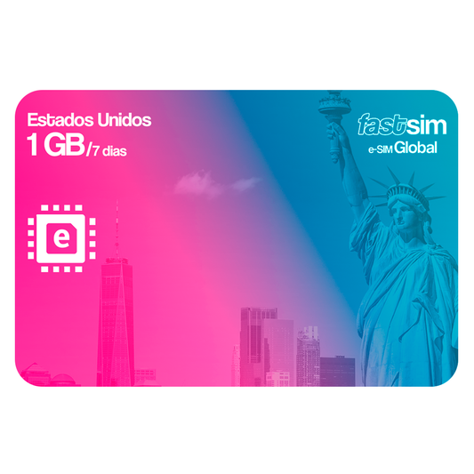 1. Estados Unidos  7days - 1GB